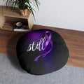 Still Floor Pillow | Epilepsy Awareness Ribbon Pillow | Still Here Decor