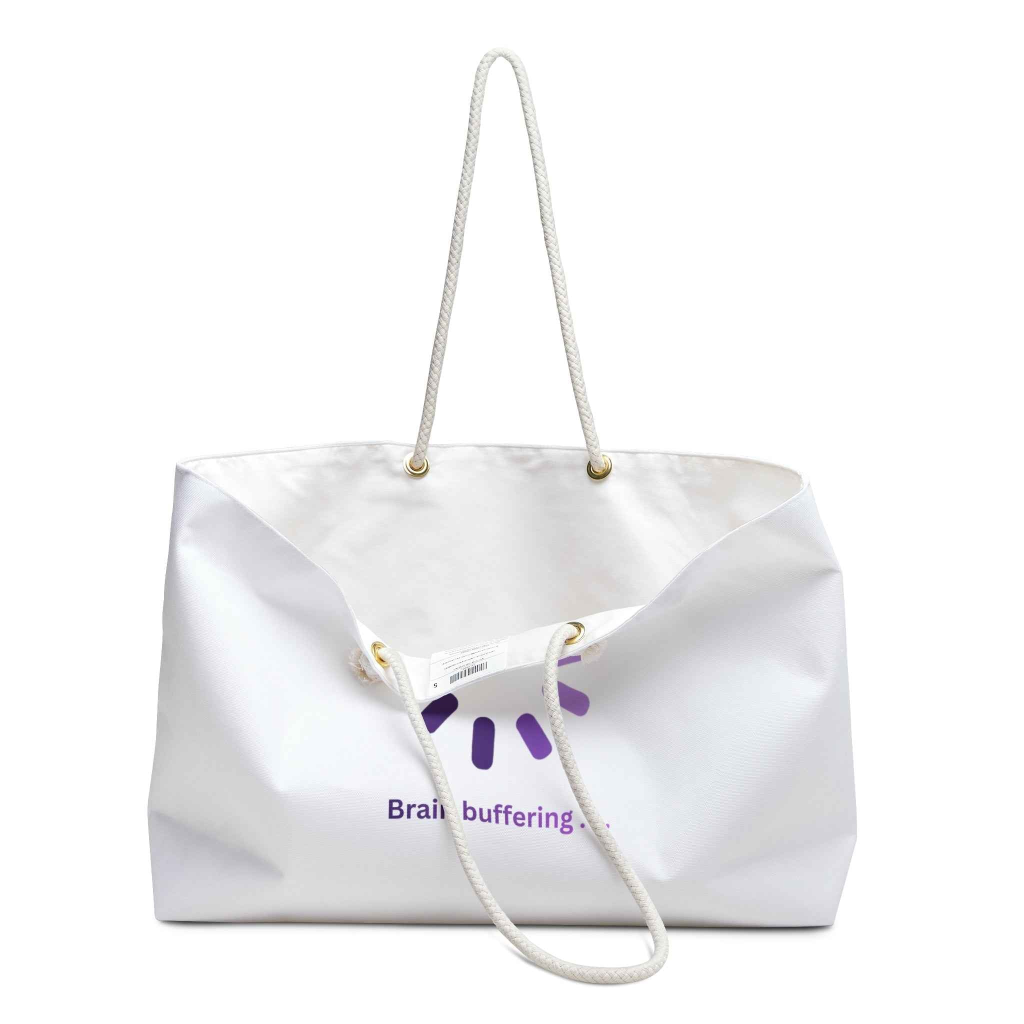 Brain Buffering… Weekender Bag