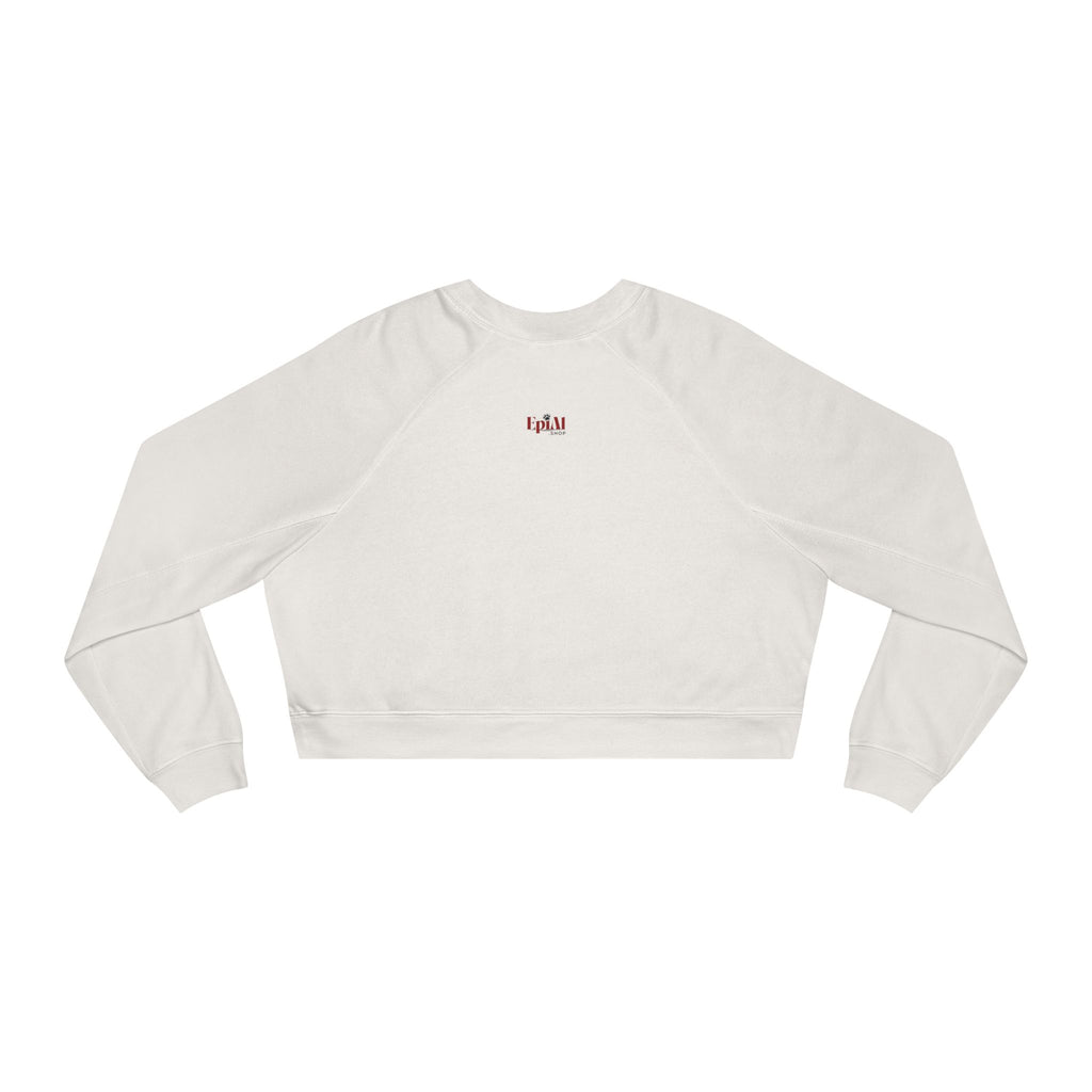 Odds Your Cat's a Killer Women's Cropped Fleece Pullover