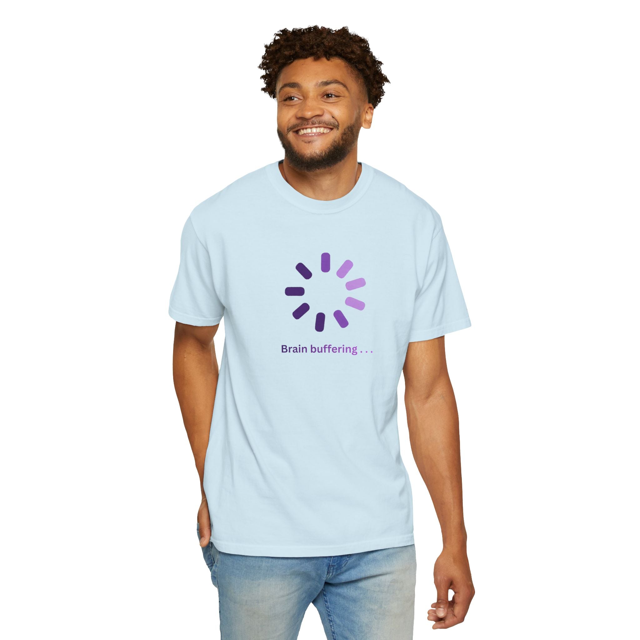 Brain Buffering… Purple Awareness T-Shirt