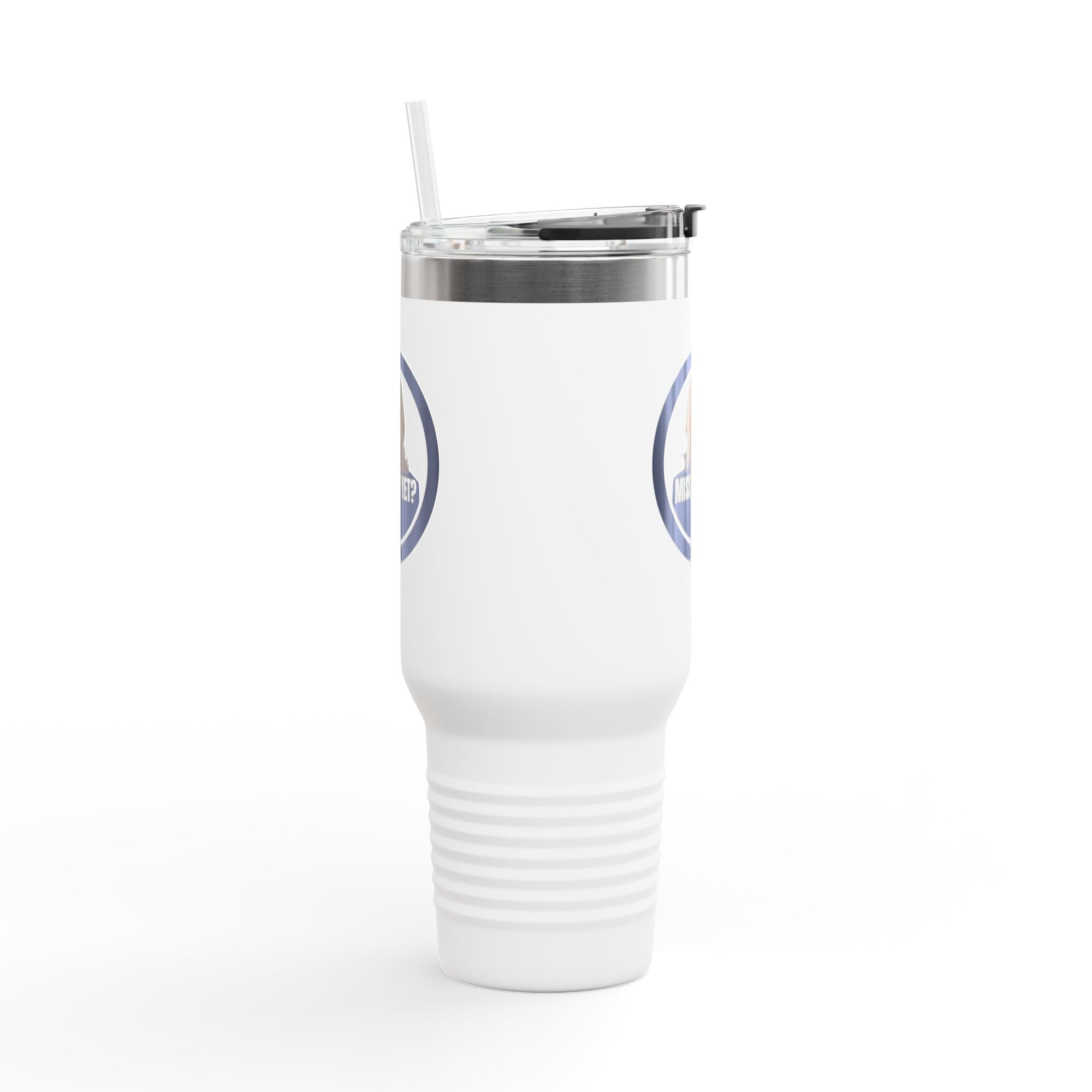 Insulated Travel Mug - 40oz "Miss Me Yet?" - Perfect Gift for Coffee Lovers