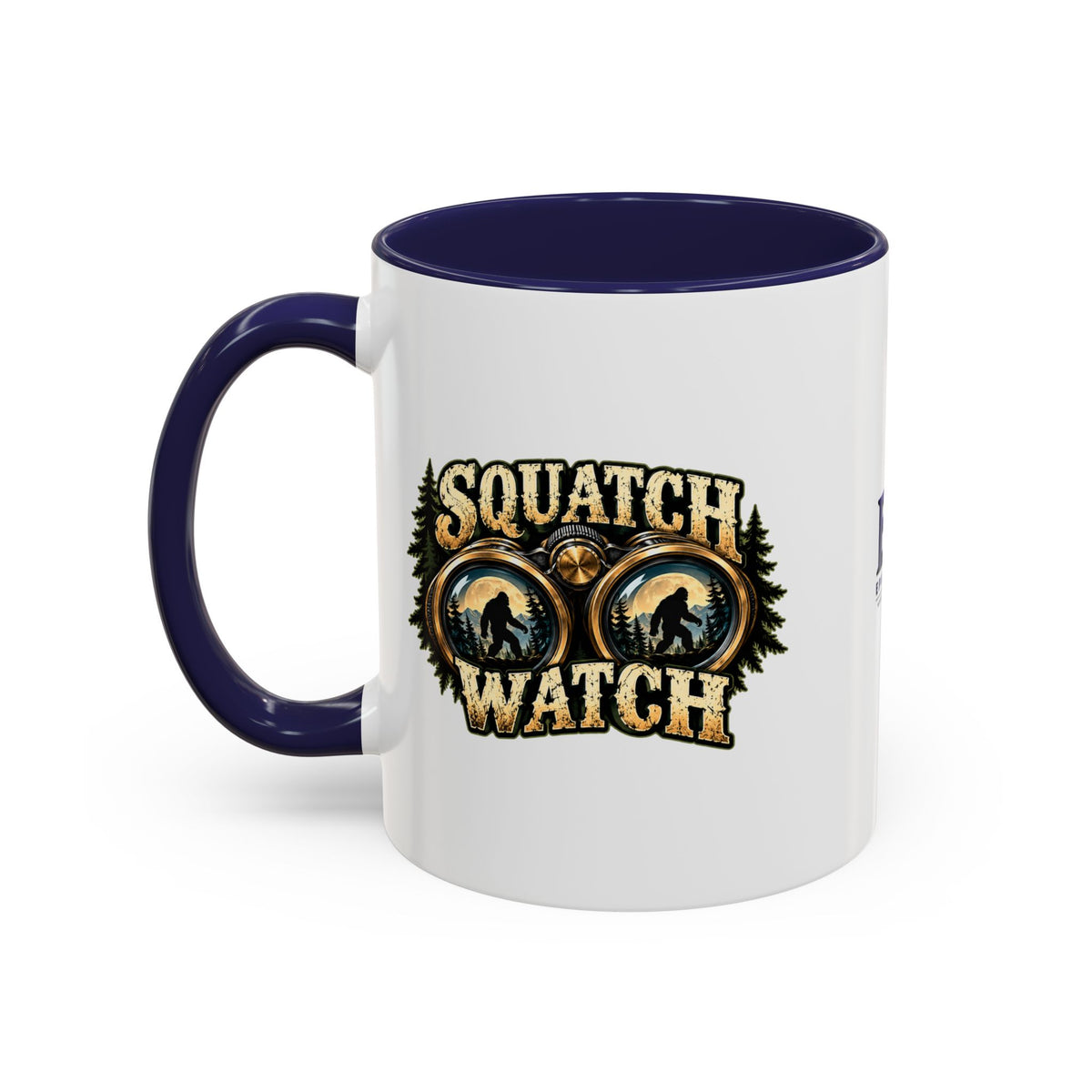 Squatch Watch Bigfoot Mug | Two-Tone Sasquatch Coffee Cup (11oz/15oz)