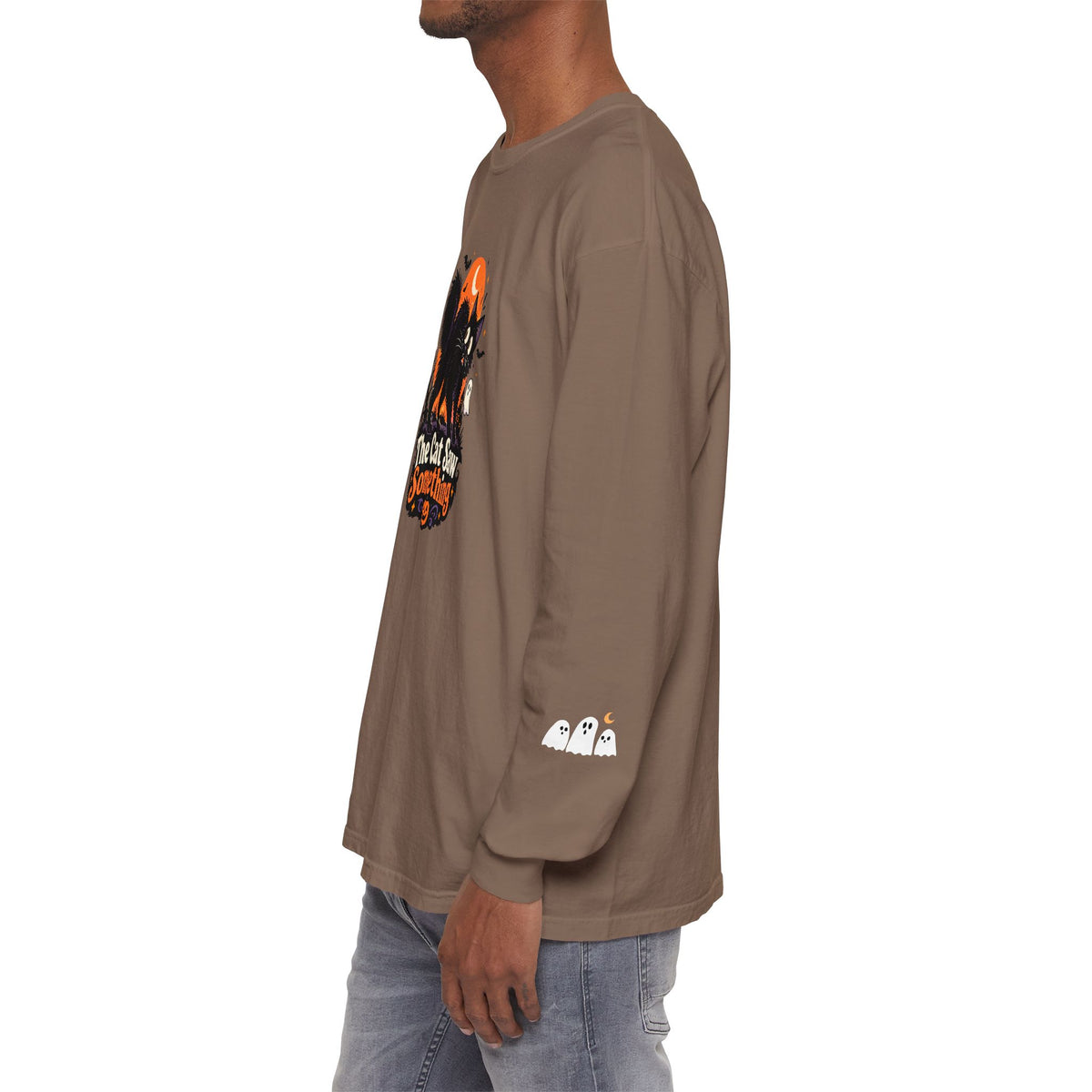 The Cat Saw Something Halloween Long Sleeve Shirt