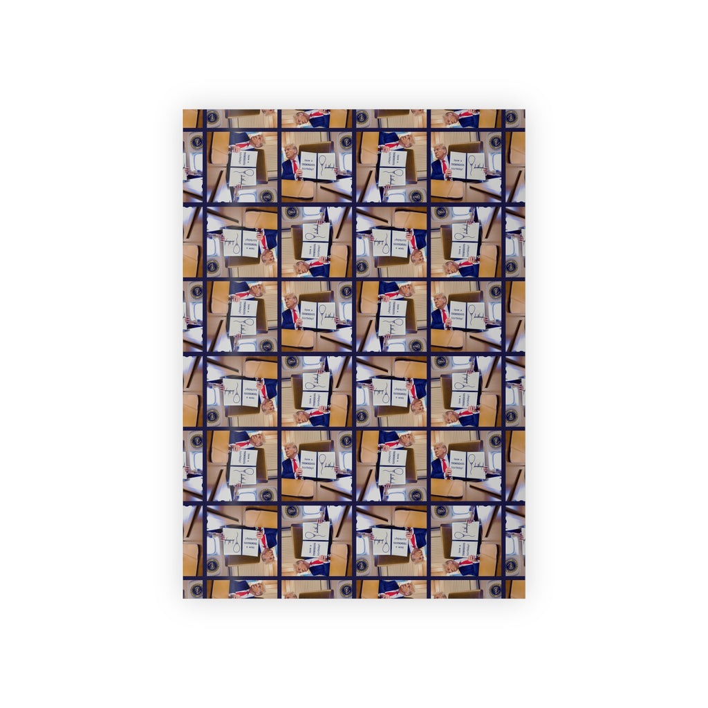 Trump Executive Order Gift Wrapping Paper Roll | 1pc