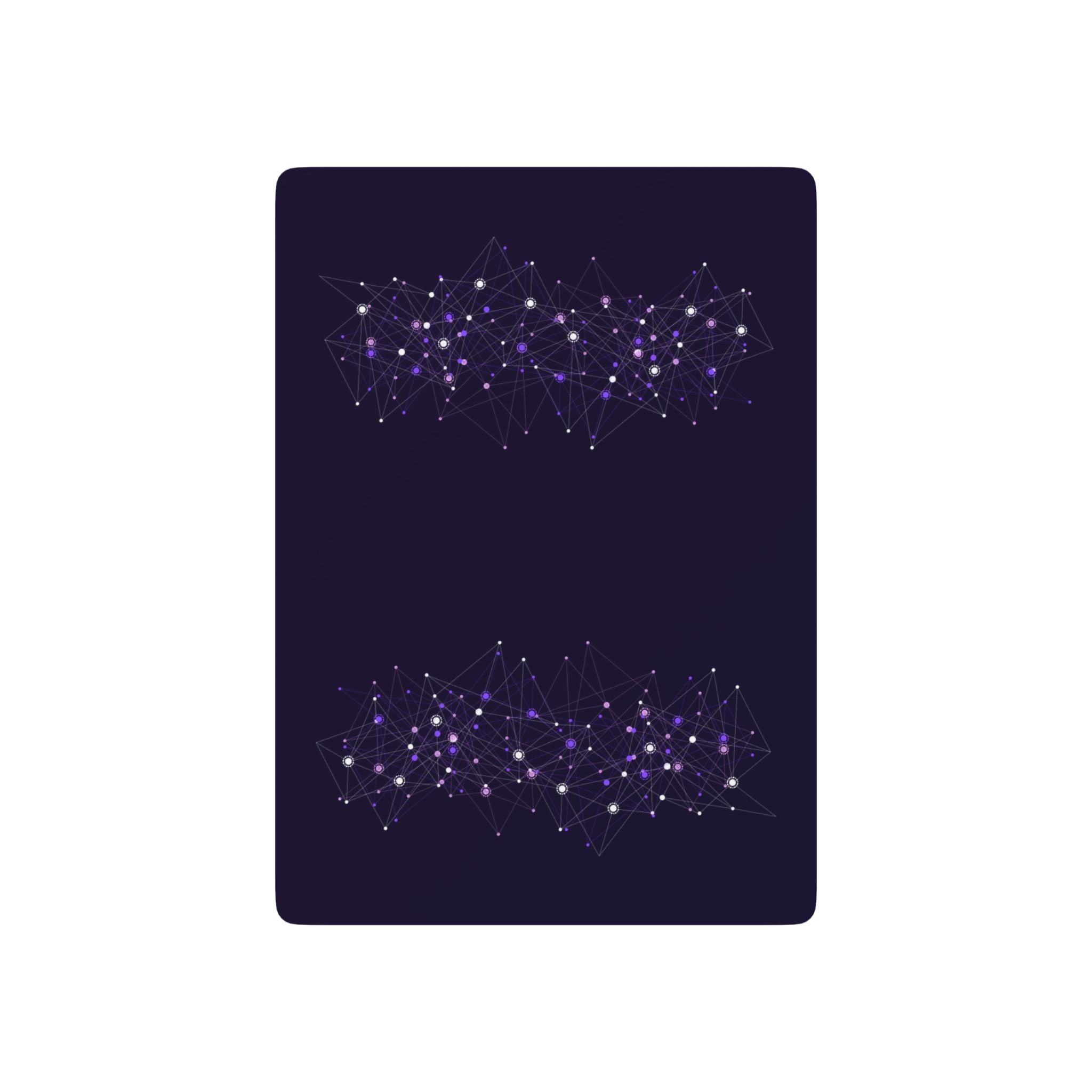 Neuro Network Epilepsy Awareness Playing Cards – Purple Connection Poker Deck