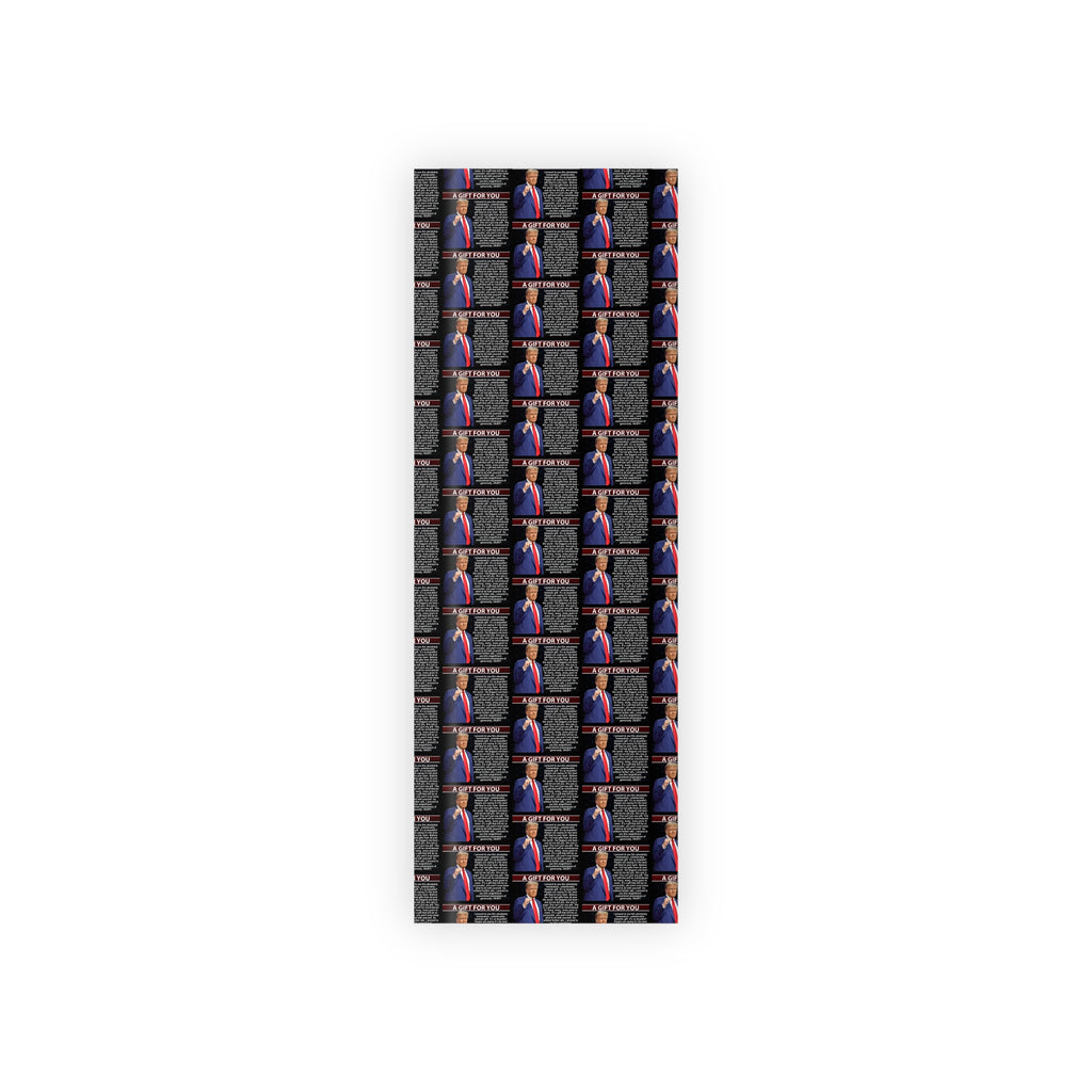 Trump All Occasion Gift Wrapping Paper Rolls, 1pc