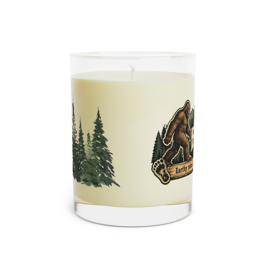 Smells Like Bigfoot Was Here Scented Soy Candle | Funny Sasquatch Gift | 65-Hour Burn