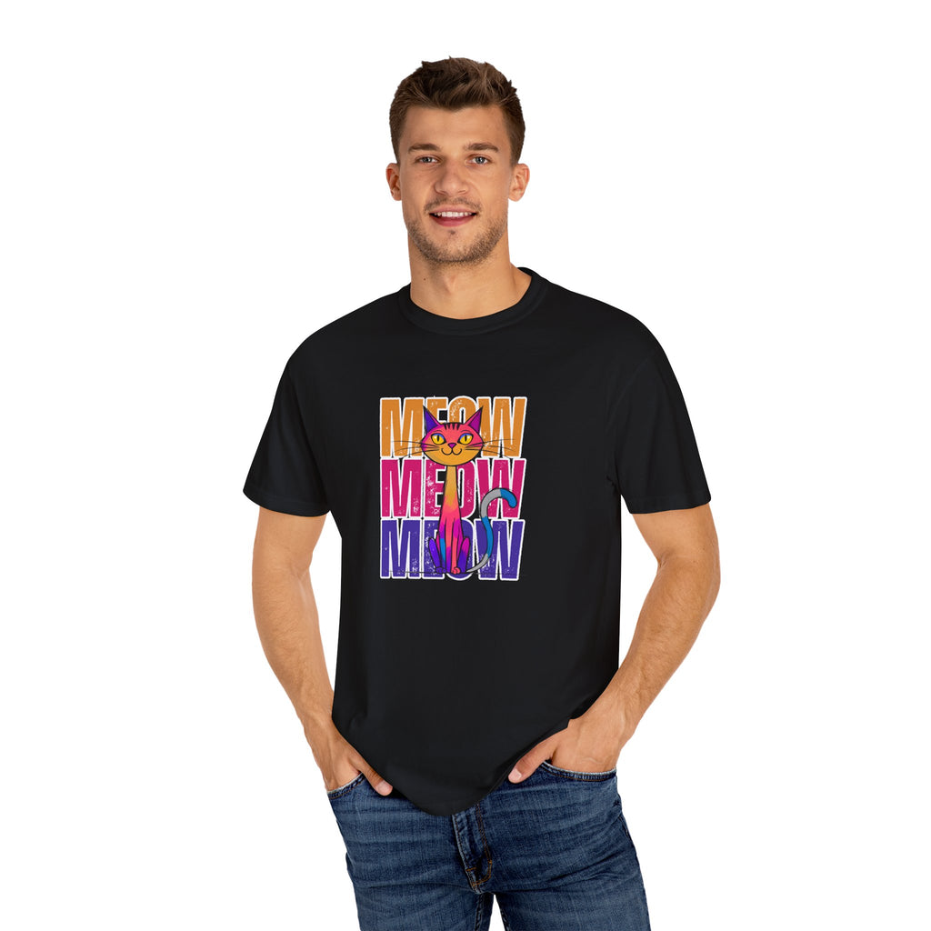 Meow Vibes Unisex T-Shirt | Funny Cat Tee