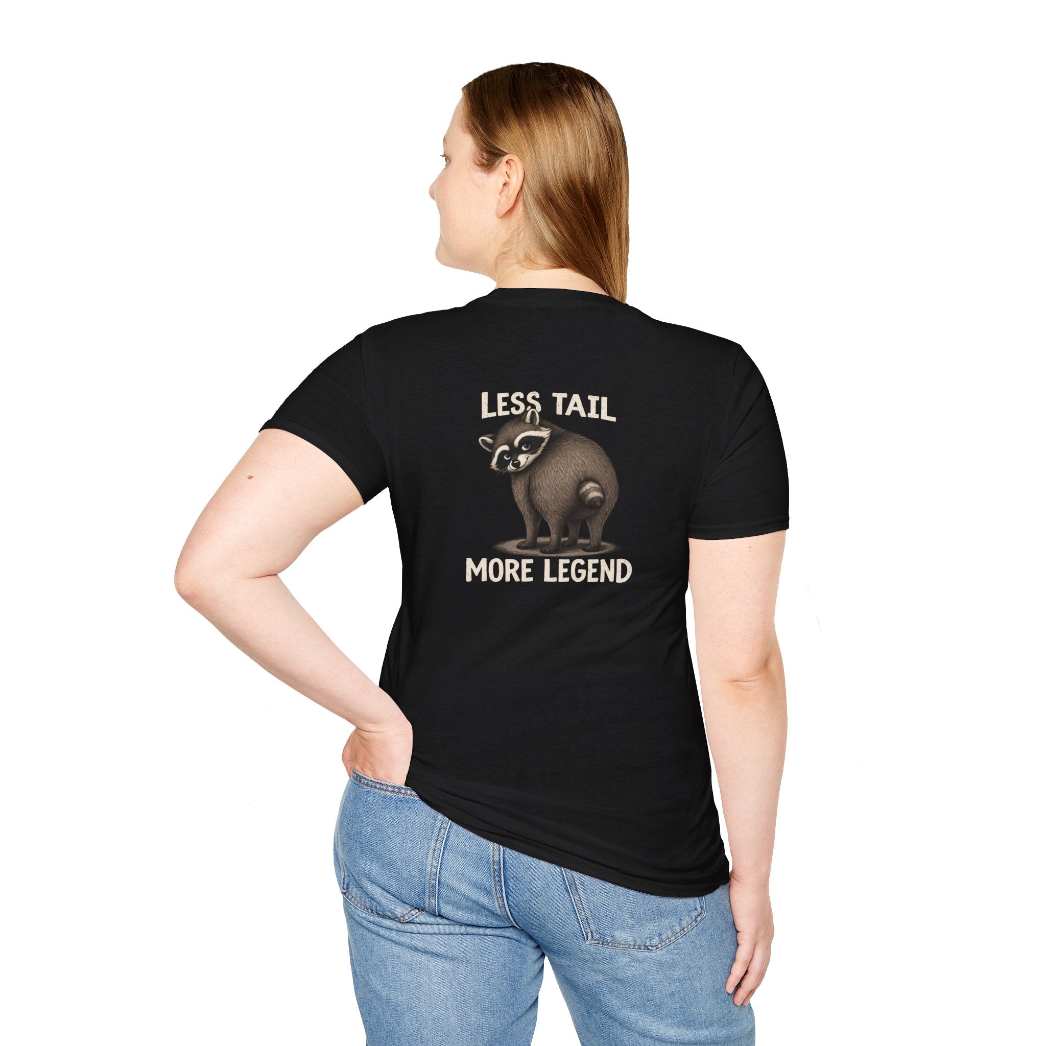 Less Tail, More Legend Jimothy Raccoon T-Shirt
