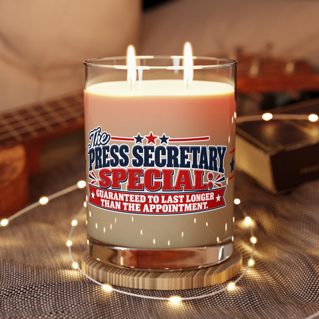 The Press Secretary Special | Funny Political Satire Scented Soy Candle