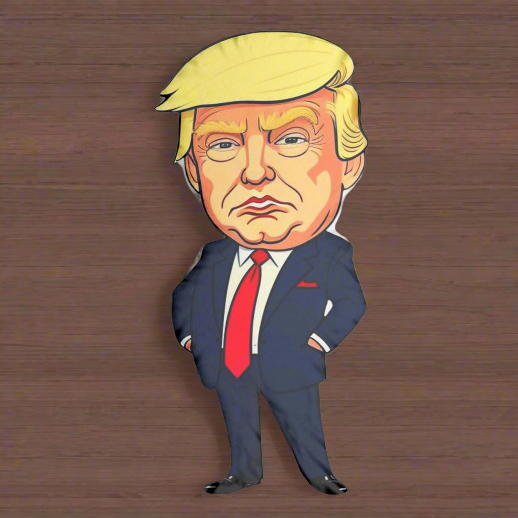 Novelty Pillow - Caricature of Donald Trump