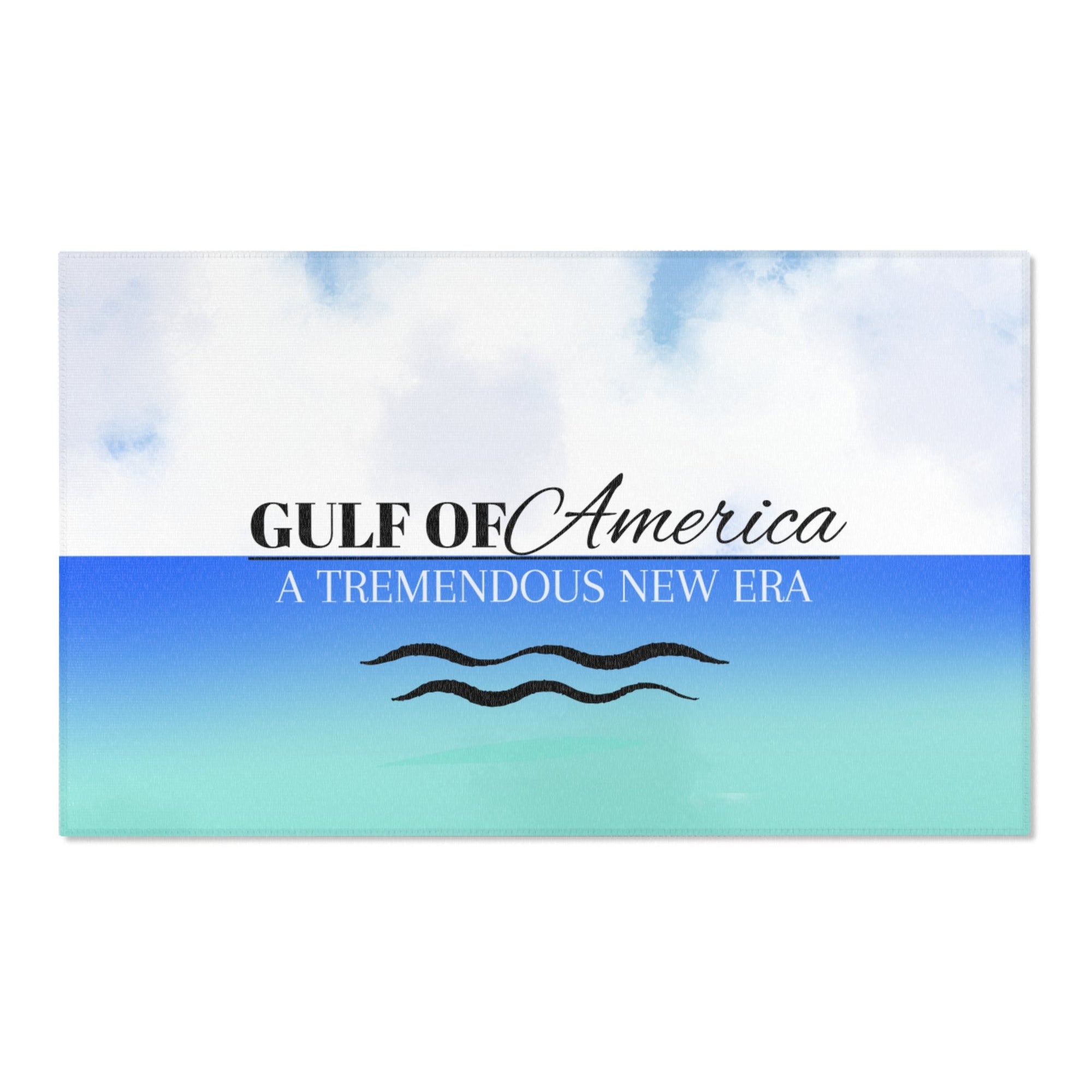 Gulf of America Area Rug - Coastal Decor Printify