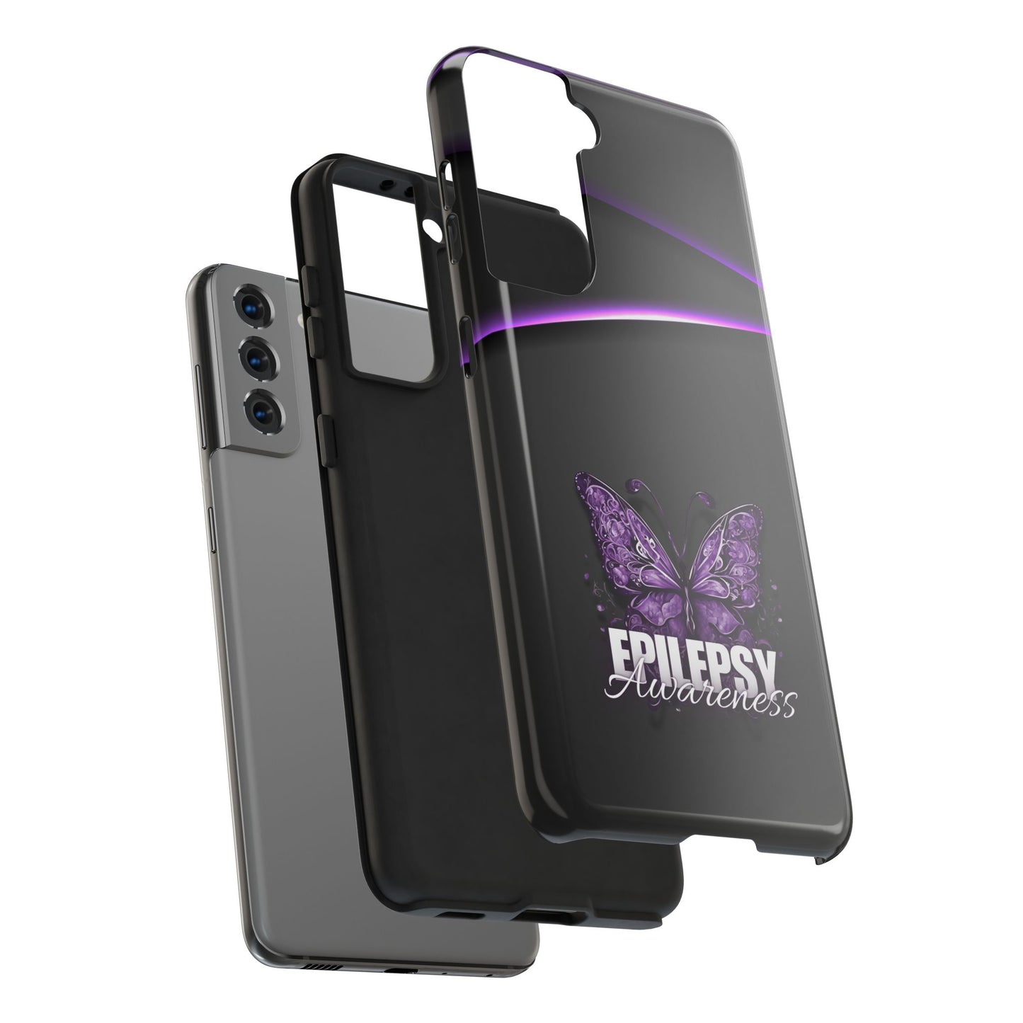 Epilepsy Awareness Butterfly Tough Phone Cases