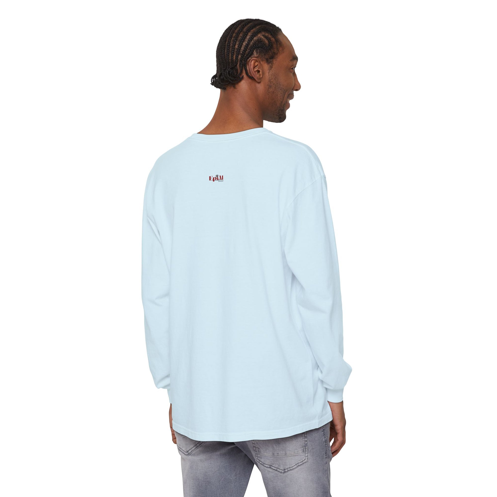 Uncle PURRschel Long Sleeve T-Shirt, Funny Cat Shirt