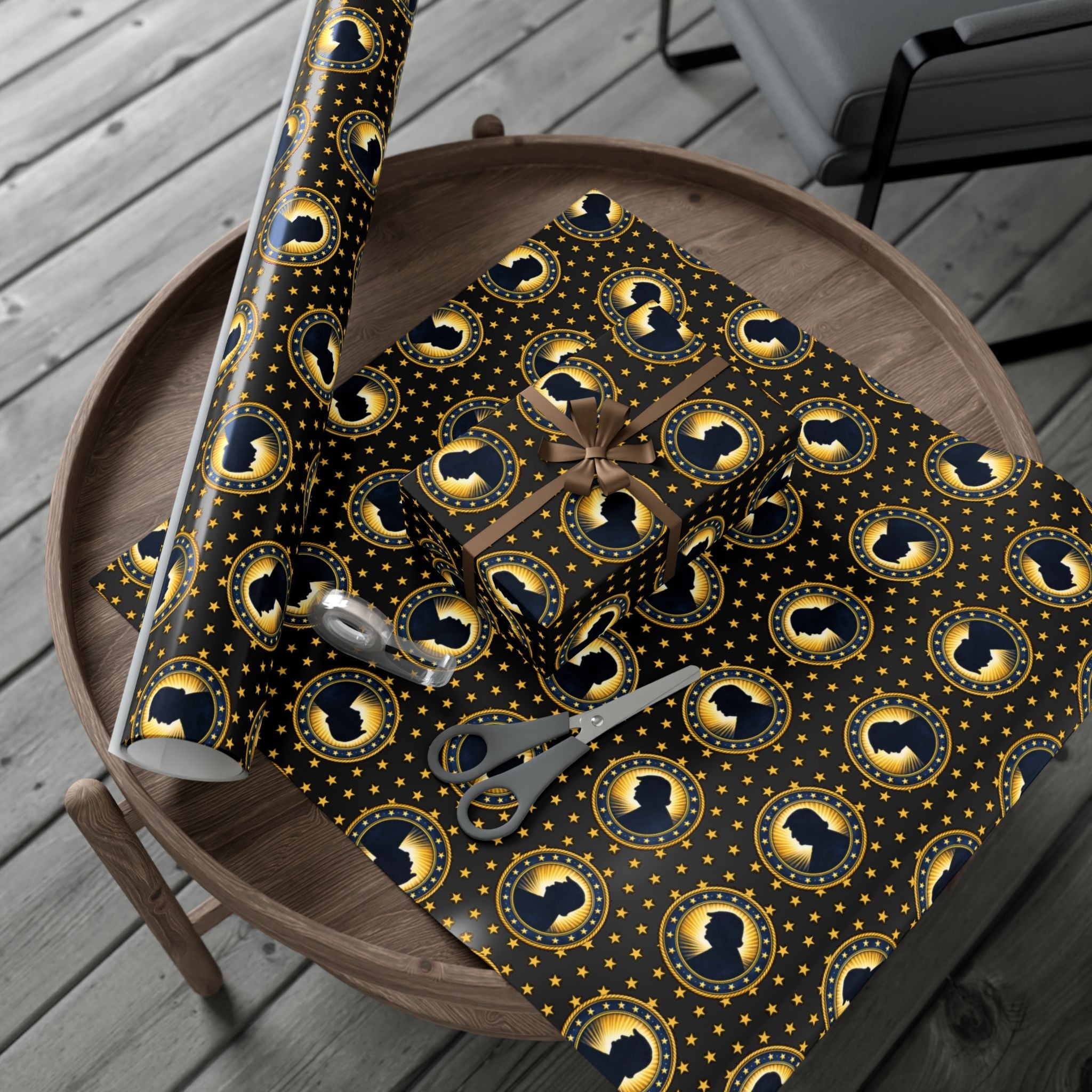 Presidential Seal Pattern Gift Wrap | All-Occasion Wrapping Paper