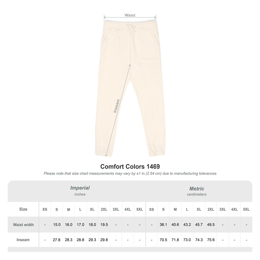 Still Here – Unisex Garment-Dyed Fleece Sweatpants