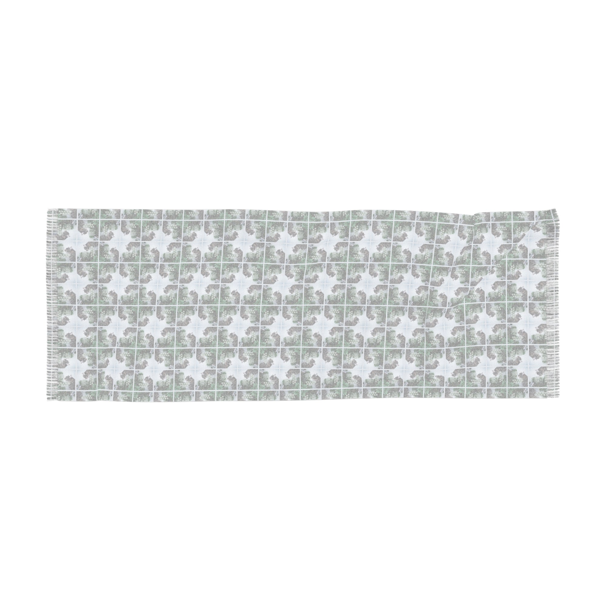 Wreck the Tree Christmas Light Scarf