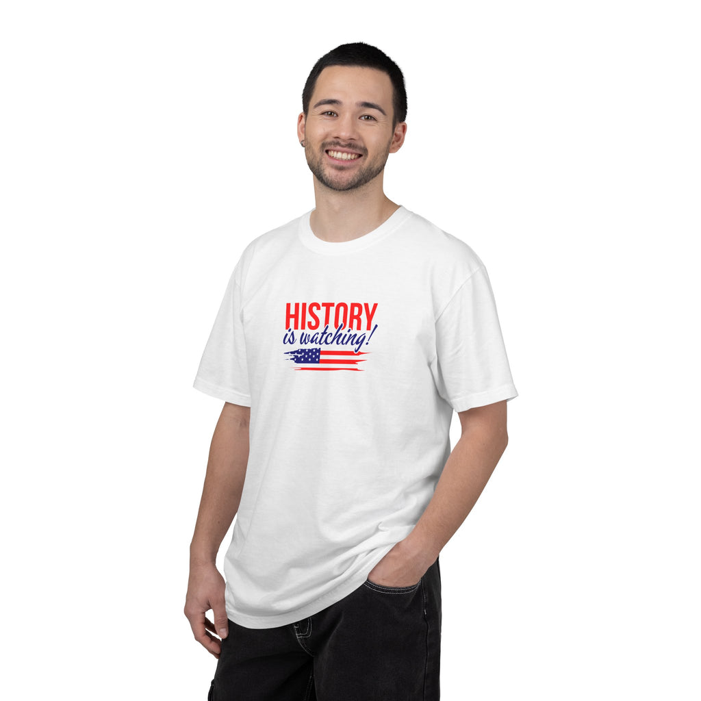 History Is Watching Patriotic Statement T-Shirt