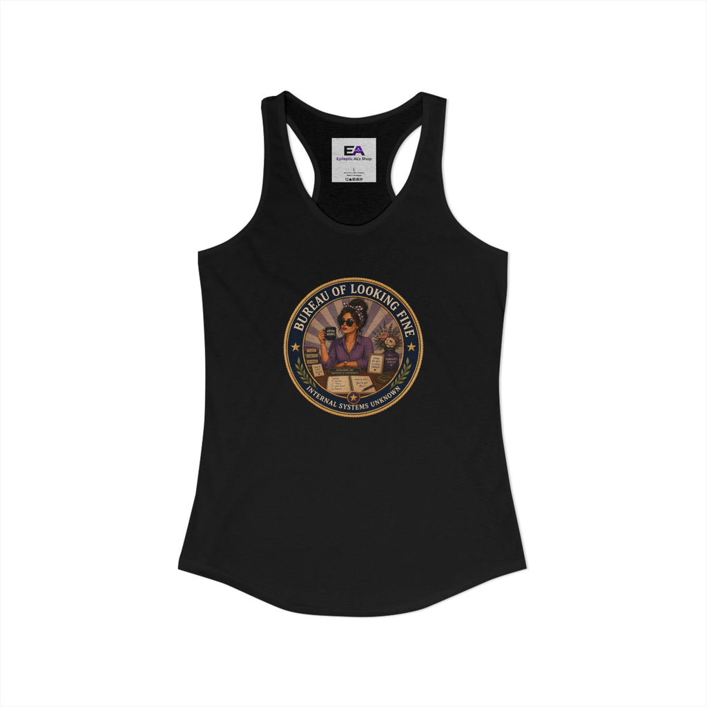 Bureau of Looking Fine Women's Racerback Tank Top – Internal Systems Unknown