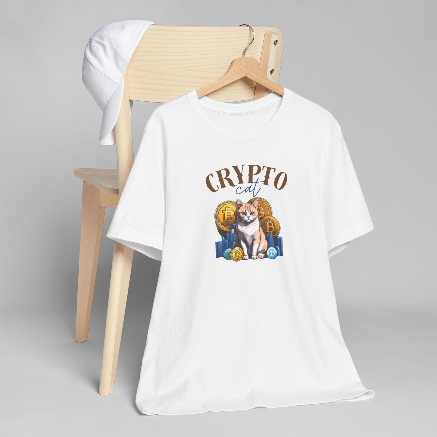 Crypto Cat Unisex Jersey T - Shirt - T - Shirt - Epileptic Al’s Shop