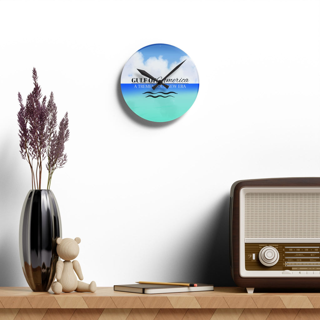American Gulf Acrylic Wall Clock