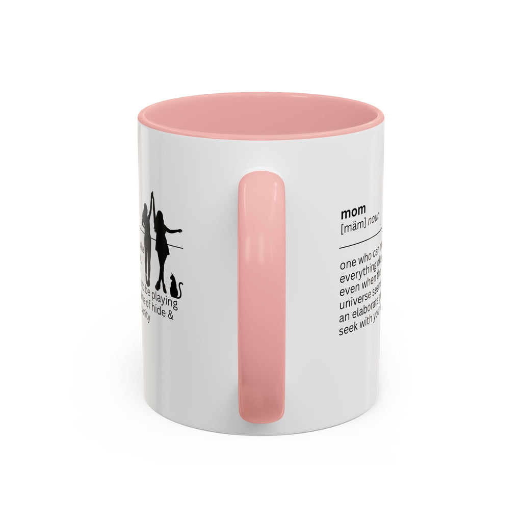 Mom Okay Accent Coffee Mug - Perfect Gift for Moms