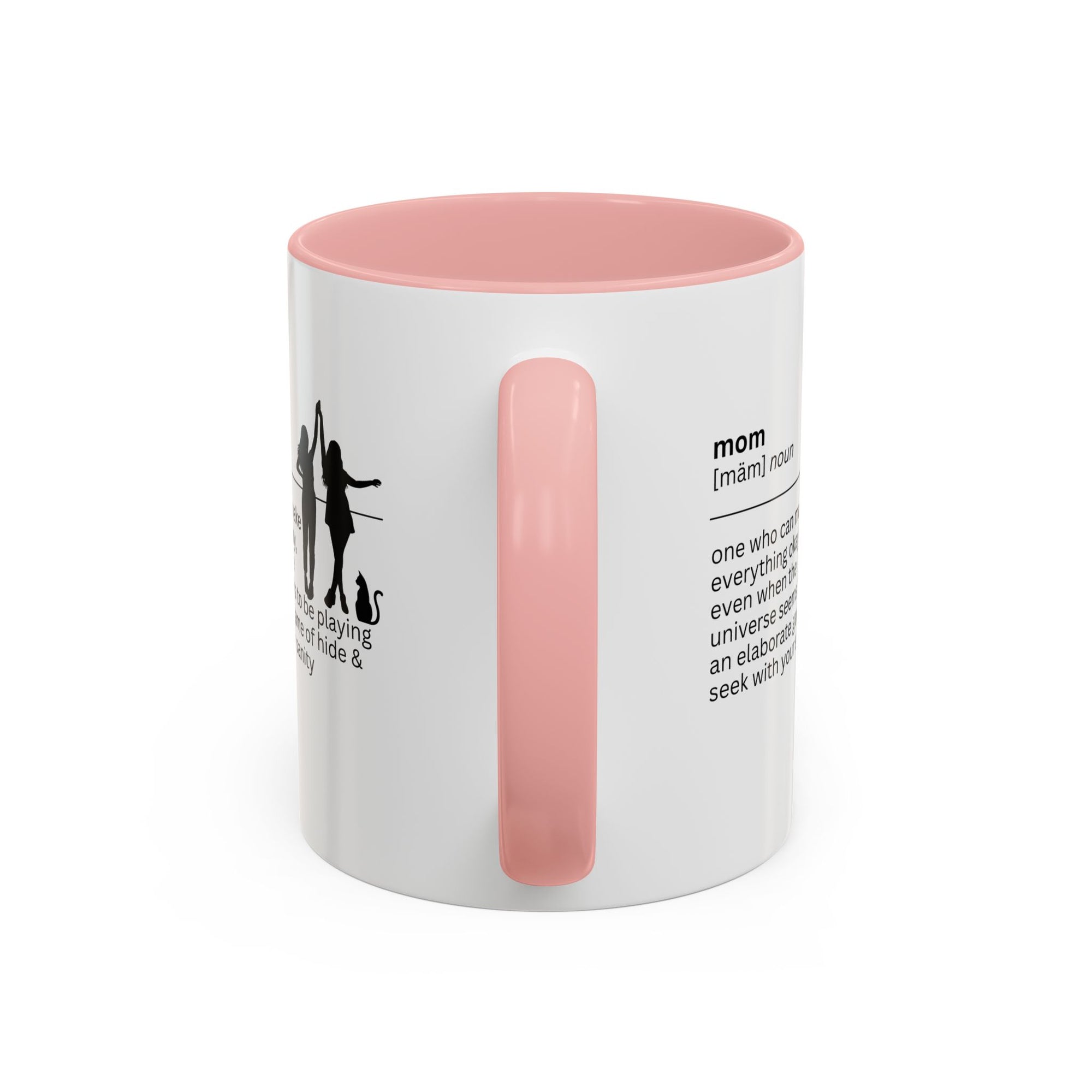 Mom Okay Accent Coffee Mug - Perfect Gift for Moms