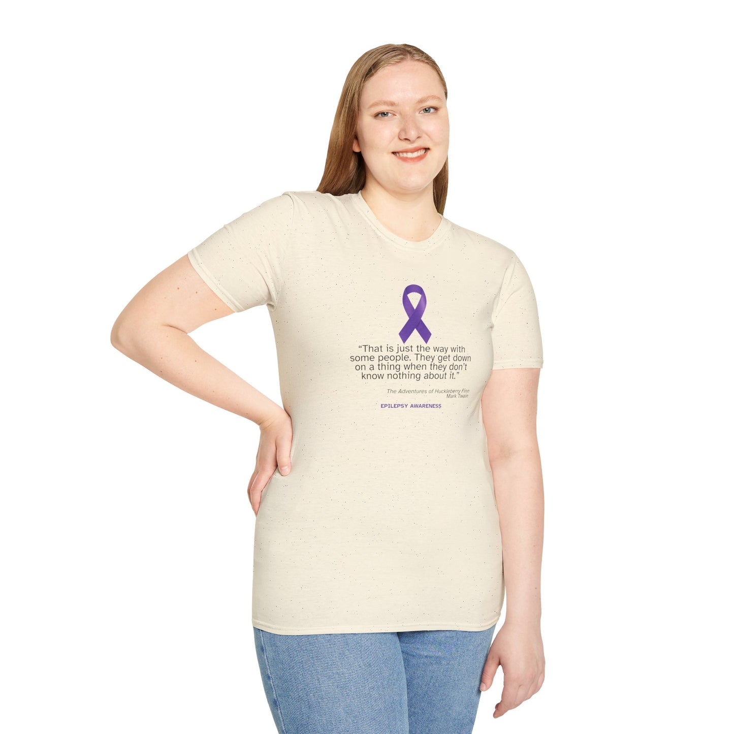 Epilepsy Awareness Unisex Softstyle T-Shirt - Spread Awareness & Compassion