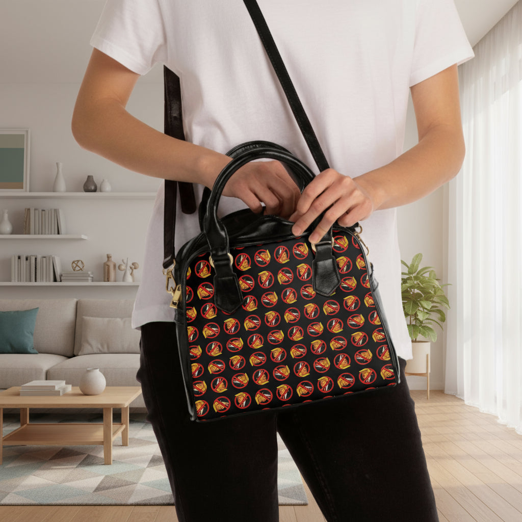 Hater Shoulder Handbag, Unique Statement Purse