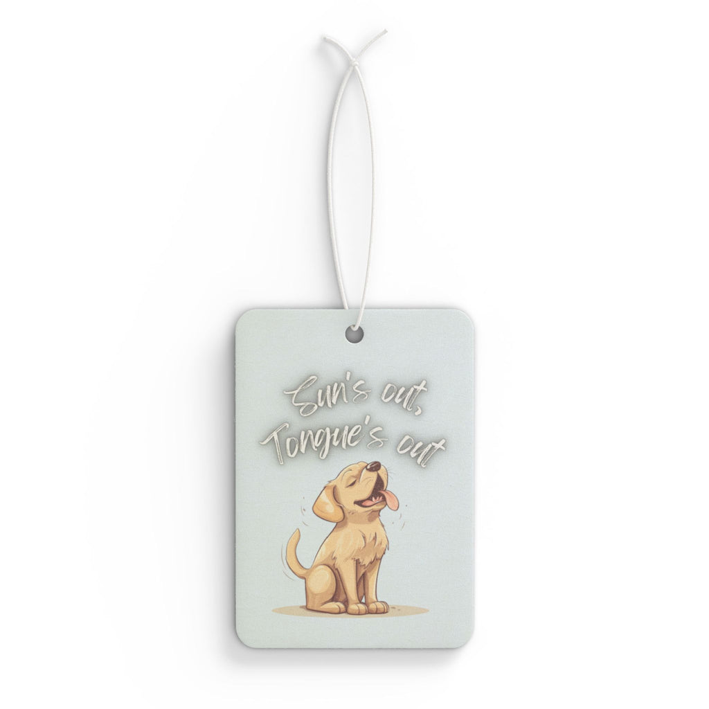 Sun's Out Tongue's Out Car Air Freshener