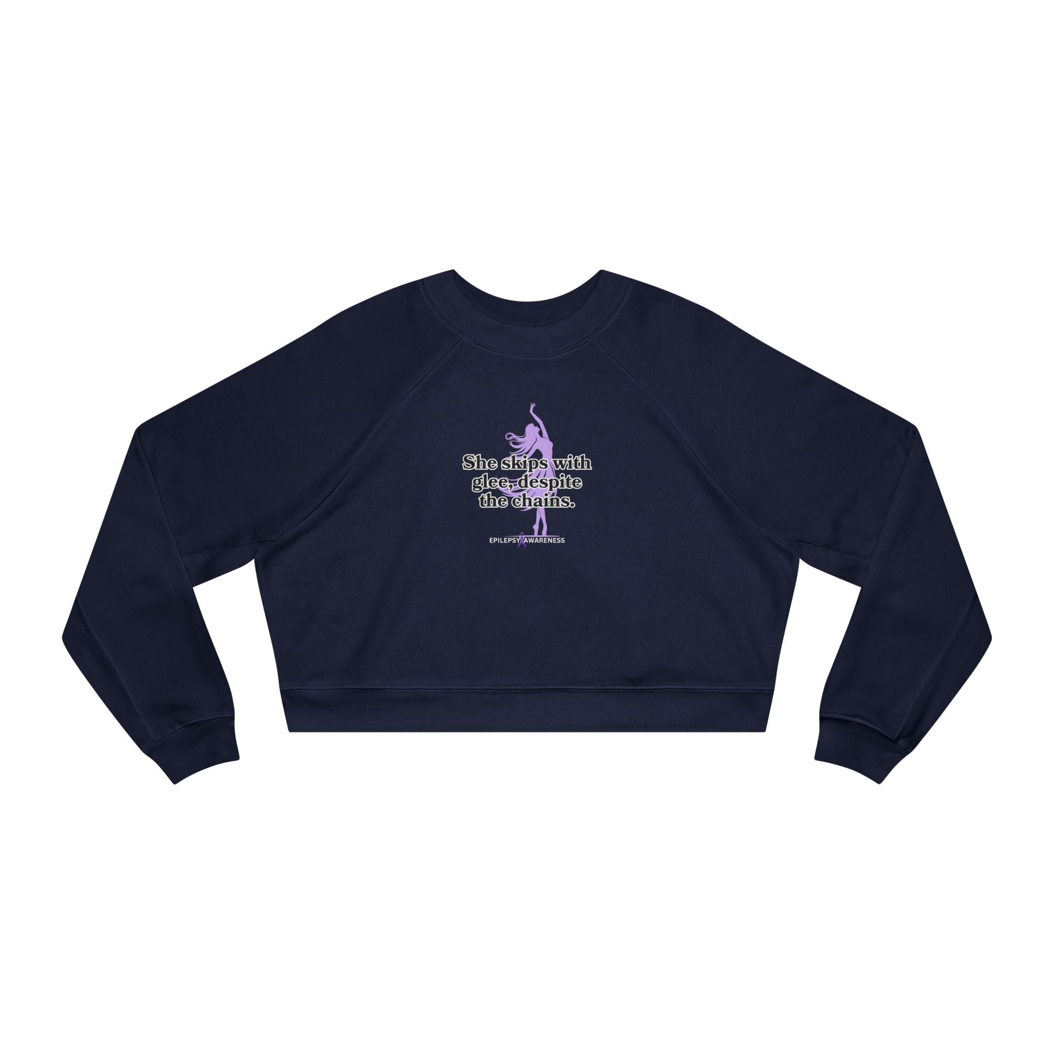 She Skips with Glee Women's Cropped Fleece Pullover - EpiAl's Shop