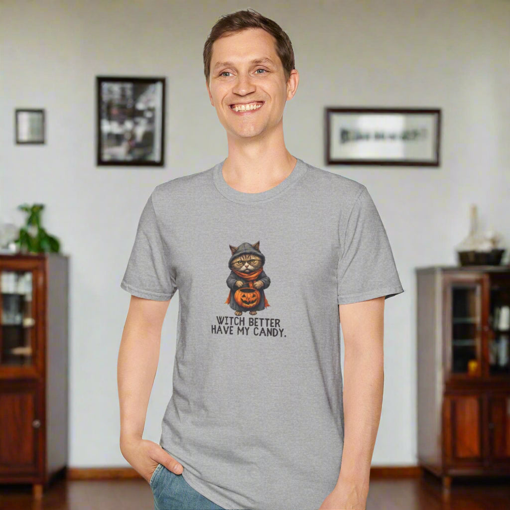 Witch Better Have My Candy Halloween Unisex Softstyle T-Shirt