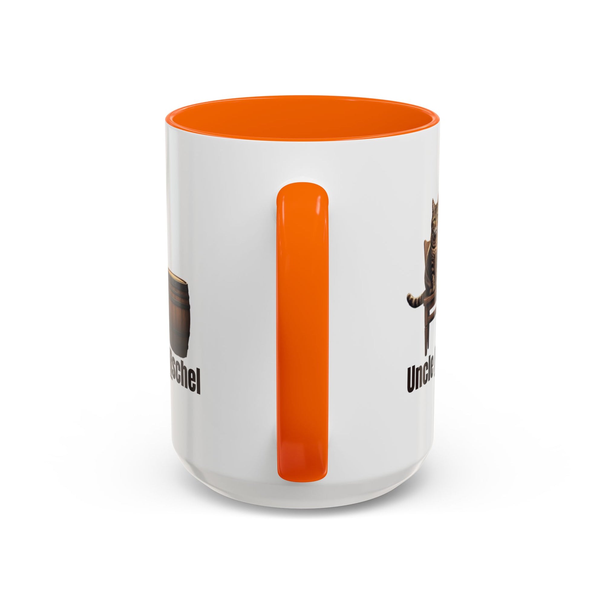 Humorous Uncle Purrschel Cat Accent Coffee Mug