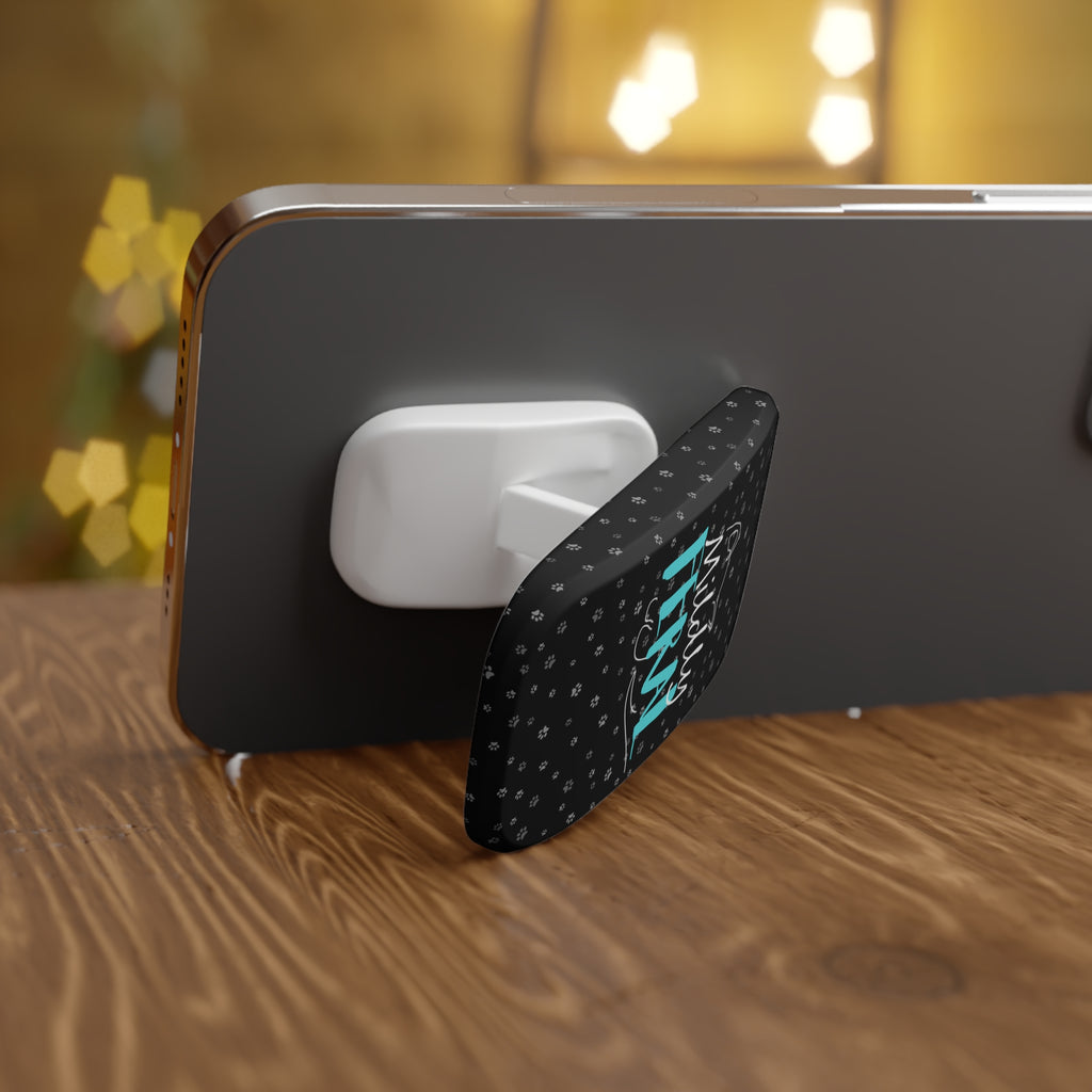 Mildly Feral Phone Grip – Cat Paw Pattern Pop Grip with Kickstand Function