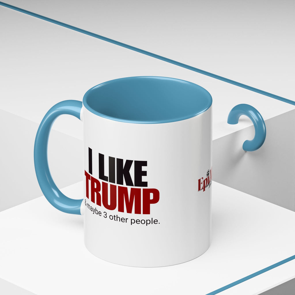 I Like Trump Accent Coffee Mug - 11oz & 15oz | Fun Political Gift for Fans Printify