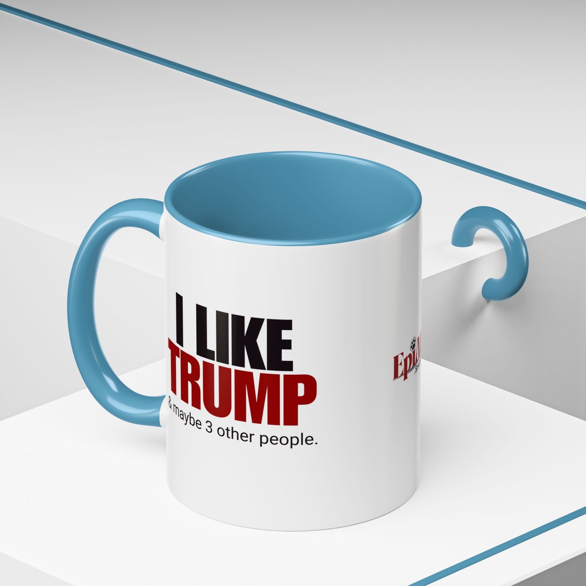 I Like Trump Accent Coffee Mug - 11oz & 15oz | Fun Political Gift for Fans Printify