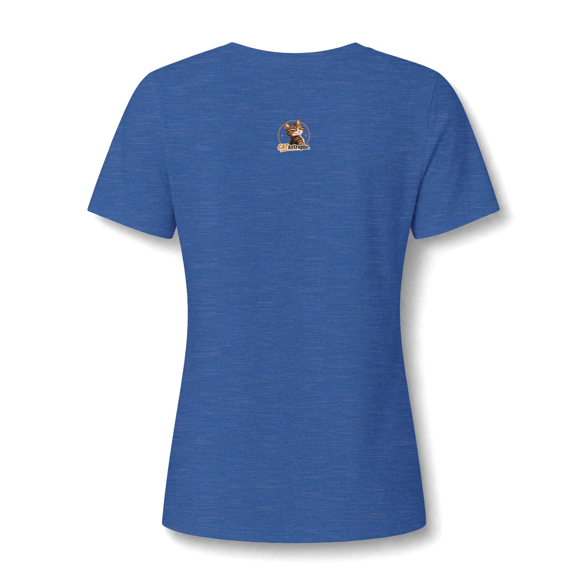 CATastrophe Women’s Relaxed V-Neck T-Shirt