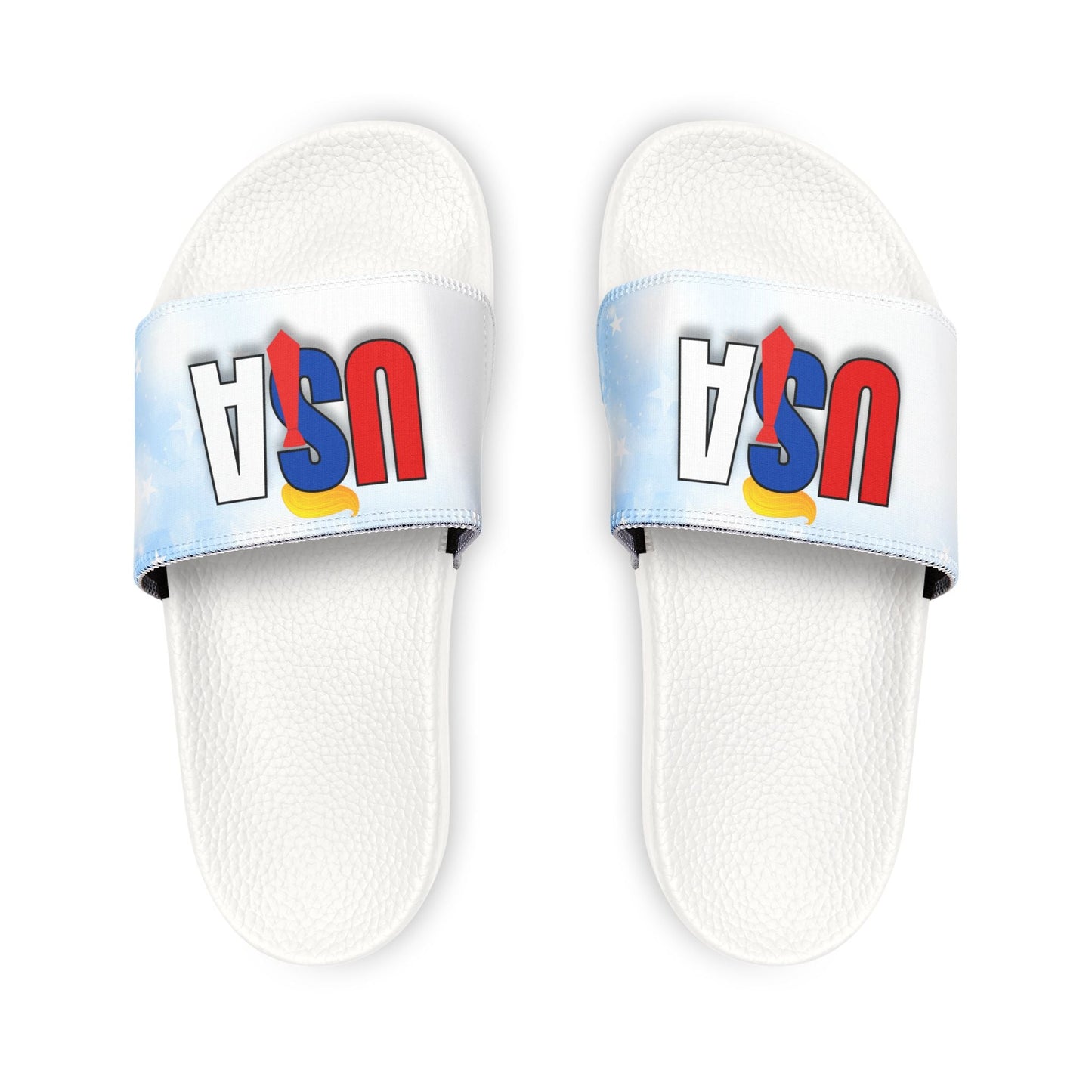 USA Graphic Men's Sandals - Summer Comfort with Removable Straps Printify