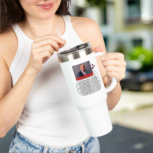 Mothers' Day Insulated Travel Mug - 40oz with Straw