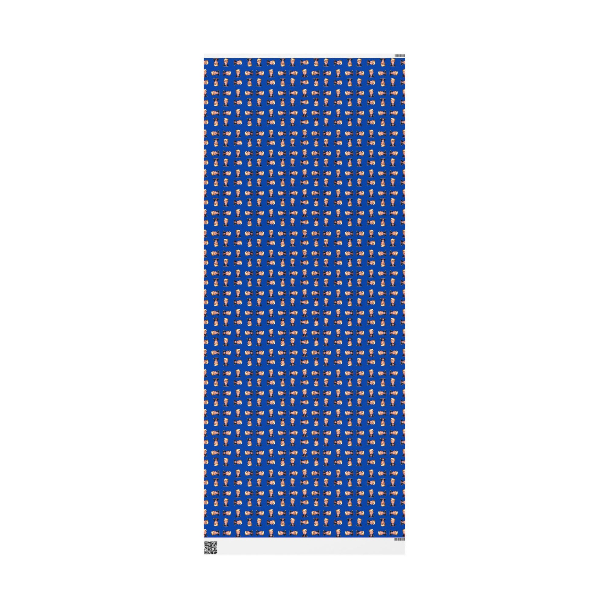 Colorful Trump Face Gift Wrap Paper for All Occasions