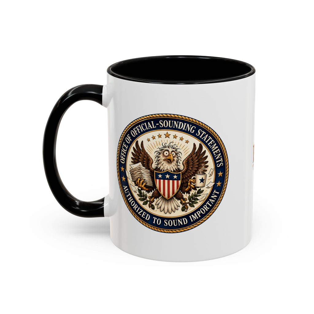 Office of Official-Sounding Statements Mug | Funny Government Parody Coffee Cup | 11oz & 15oz