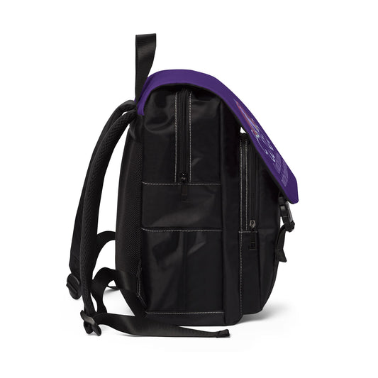 Count the Rainbows Shoulder Backpack - Epilepsy Awareness