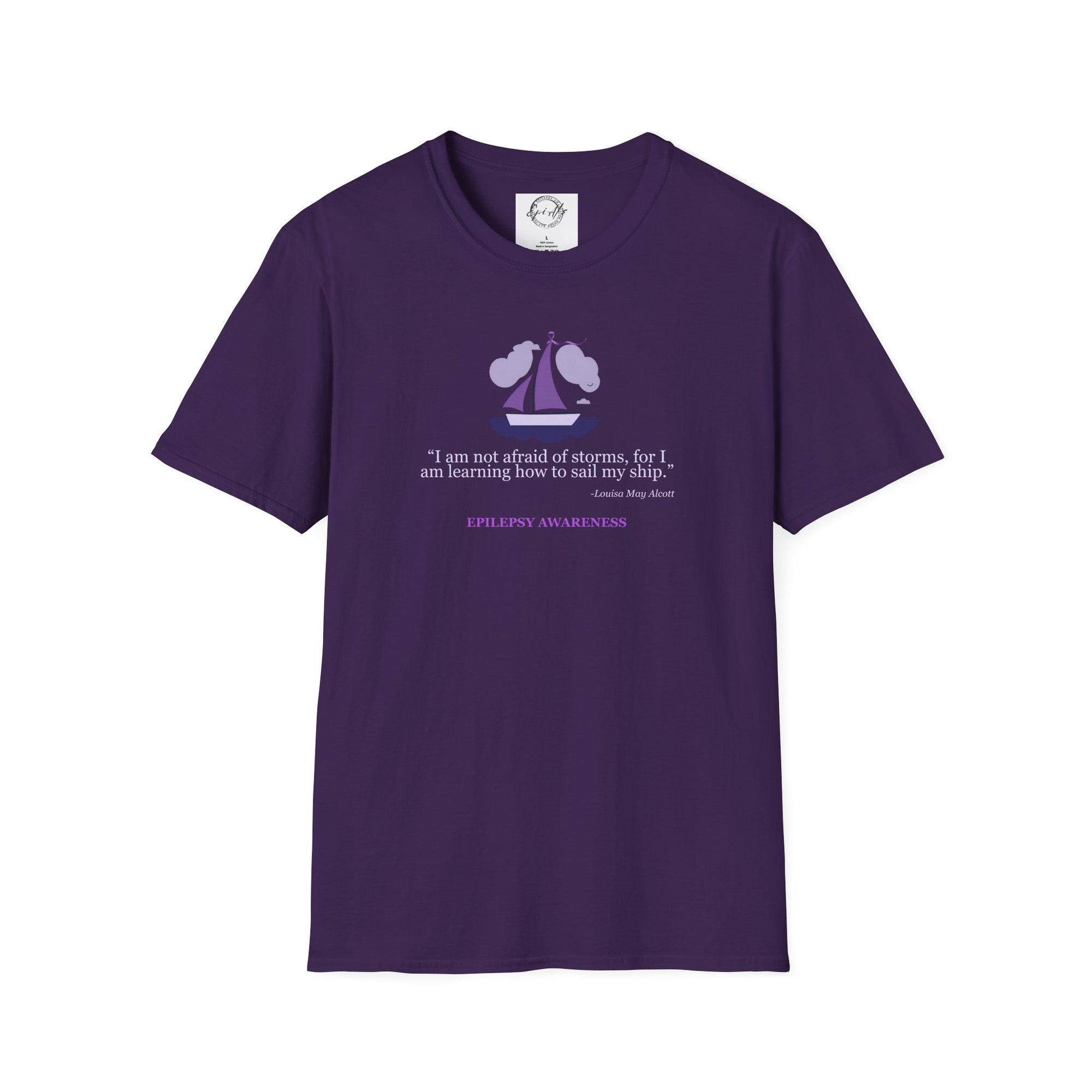 Epilepsy Awareness Quote T-Shirt - Unisex Softstyle Tee
