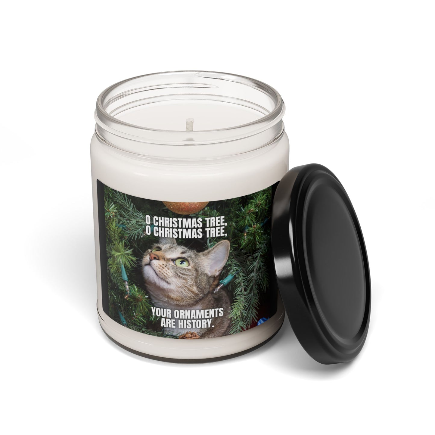 O Christmas Tree Scented Soy Candle, 9oz