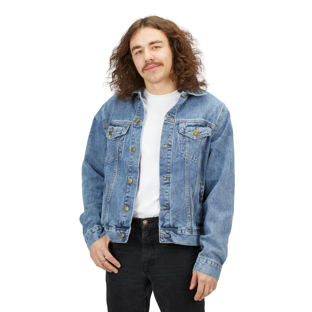 Still Standing Denim Jacket – Eagle Emblem Edition