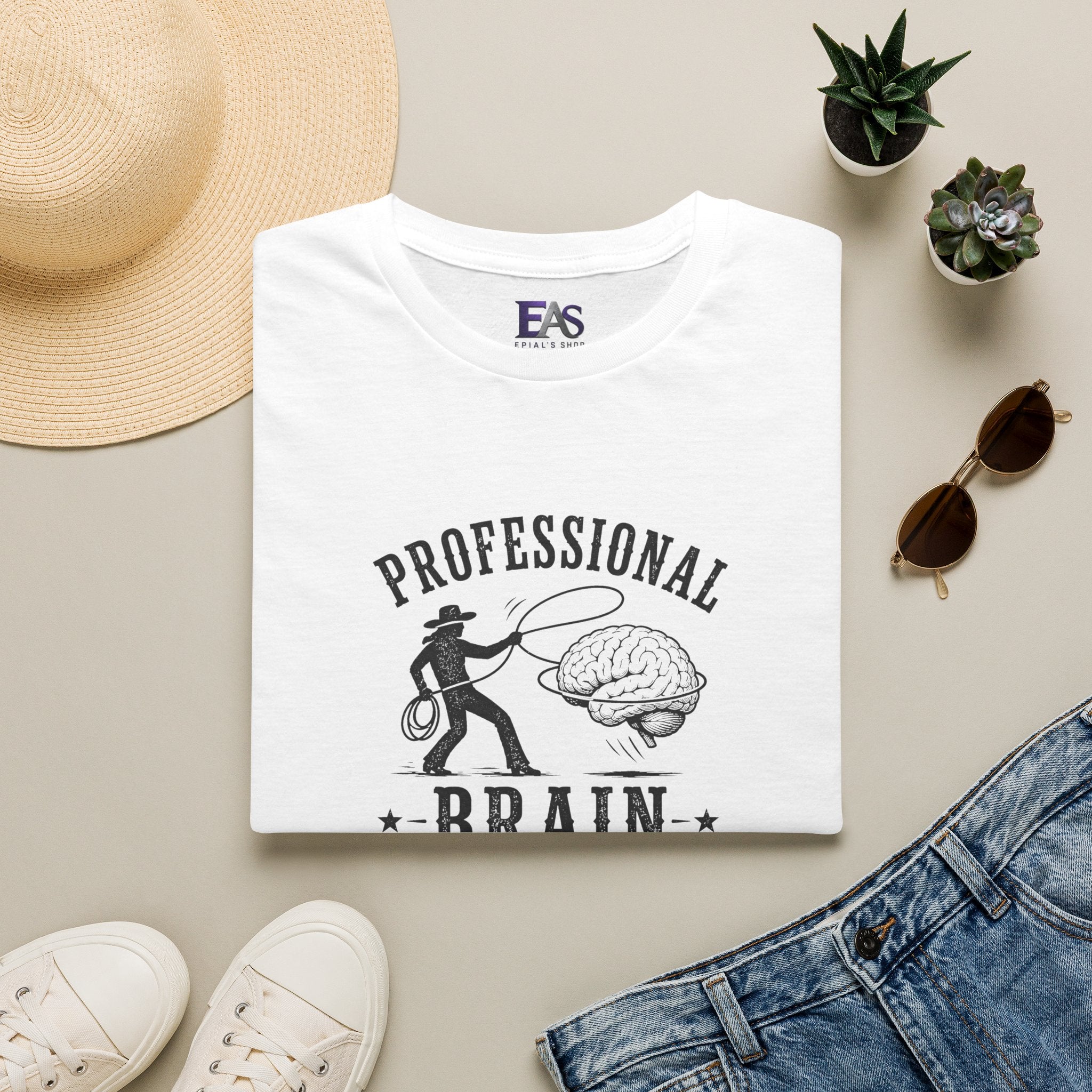 Professional Brain Wrangler Epilepsy Awareness T-Shirt