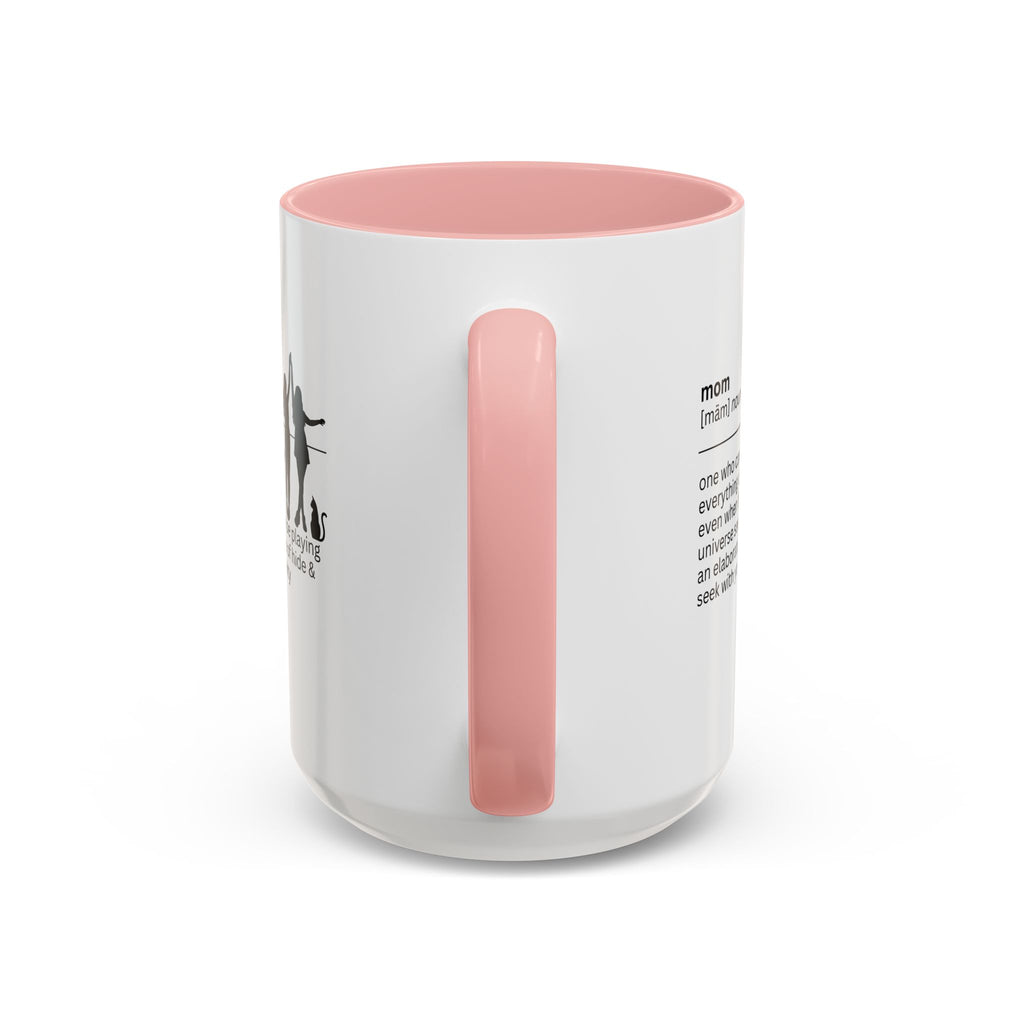 Mom Okay Accent Coffee Mug - Perfect Gift for Moms