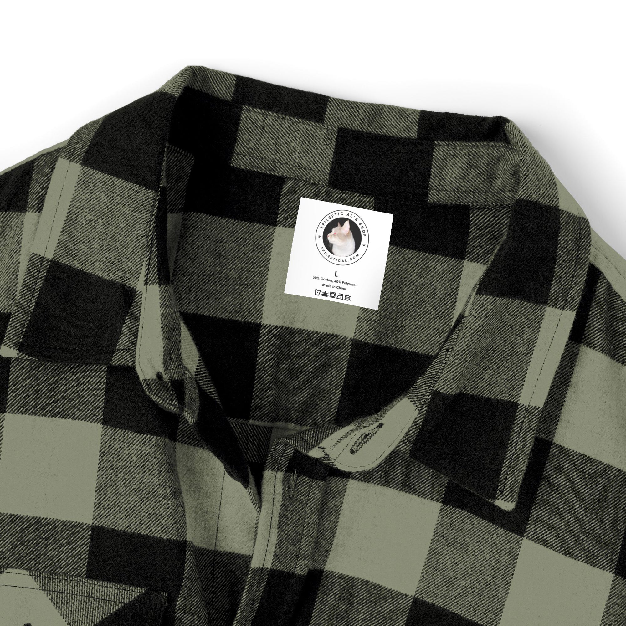 Epilepsy Butterfly Unisex Flannel Shirt