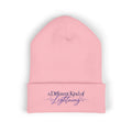 A Different Kind of Lightning | Embroidered Epilepsy Awareness Cuffed Beanie