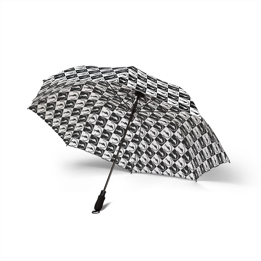 Raindrops Falling on my Cat Foldable Umbrella